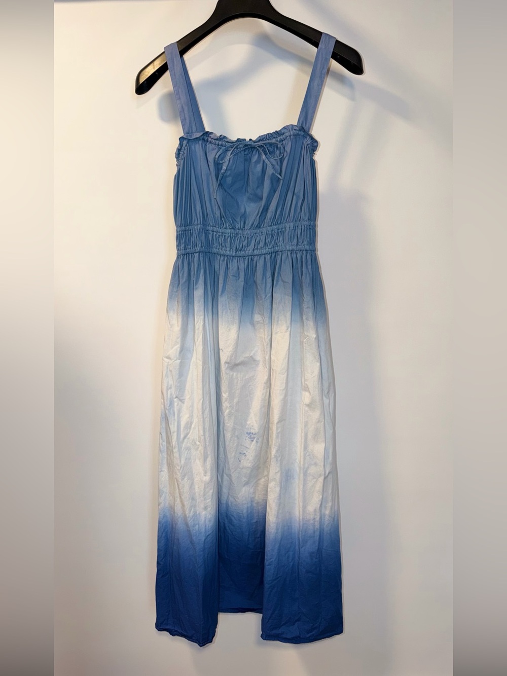 J. Crew Blue-to-White Ombre Maxi Sundress